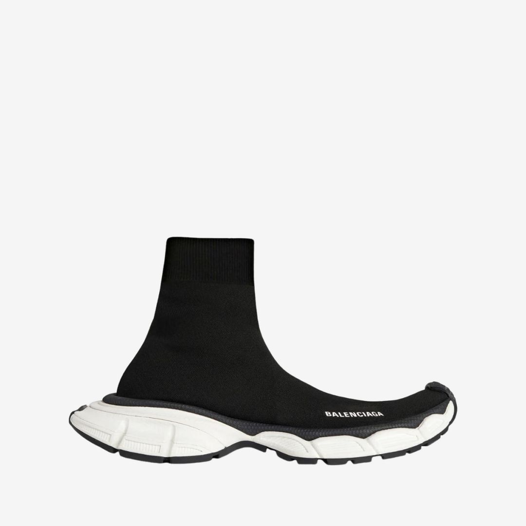 발렌시아가 레플리카 3XL SOCK 재생 니트 스니커즈 블랙