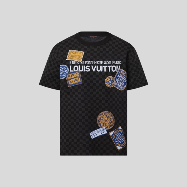 루이비통 체커보드 반팔 레플리카 미러급 SA급 S급 고퀄리티 하이엔드 최상급 의류 [남성여성공용] - best