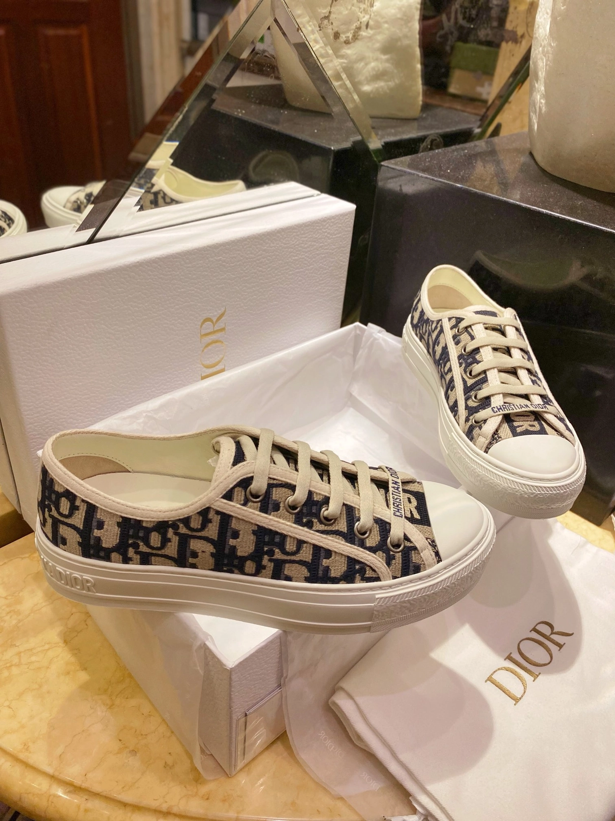 디올 레플리카 워크앤디올 오블리크 스니커즈 6