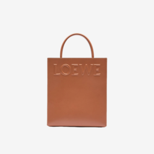 로에베 레플리카 스탠다드 A4 토트 백 브라운