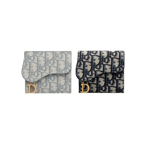 디올 레플리카 오블리크 새들 반지갑