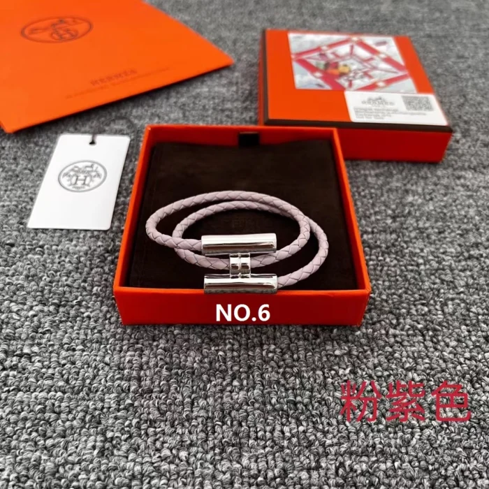 에르메스 은색 H 편직 팔찌 (10COLOR) 레플리카 미러급 SA급 S급 고퀄리티  [남성여성공용] - best 10