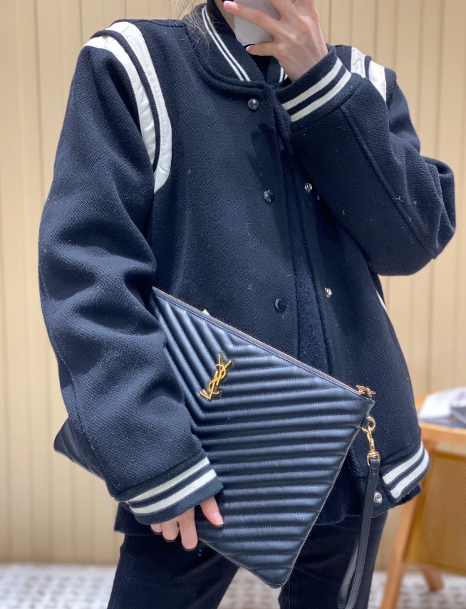 생로랑 모노그램 클러치 라지 레플리카 미러급 SA급 S급 고퀄리티  [여성] 2