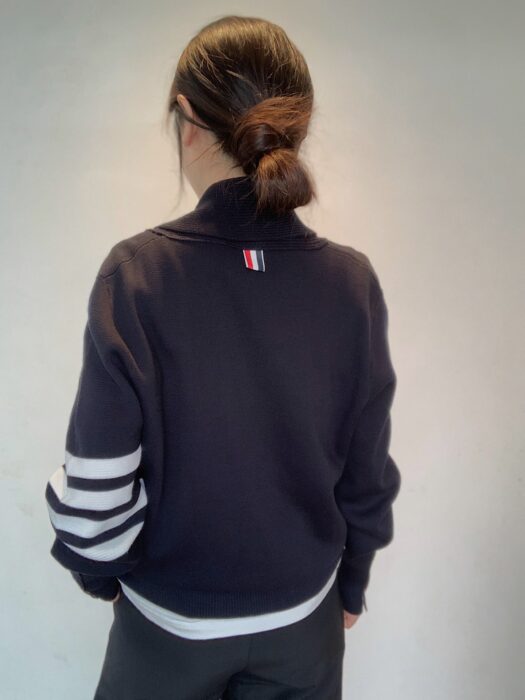 톰브라운 사선 메리노울 숄카라 가디건 레플리카 미러급 SA급 S급 고퀄리티 하이엔드 최상급 의류 [여성] - thebest 15