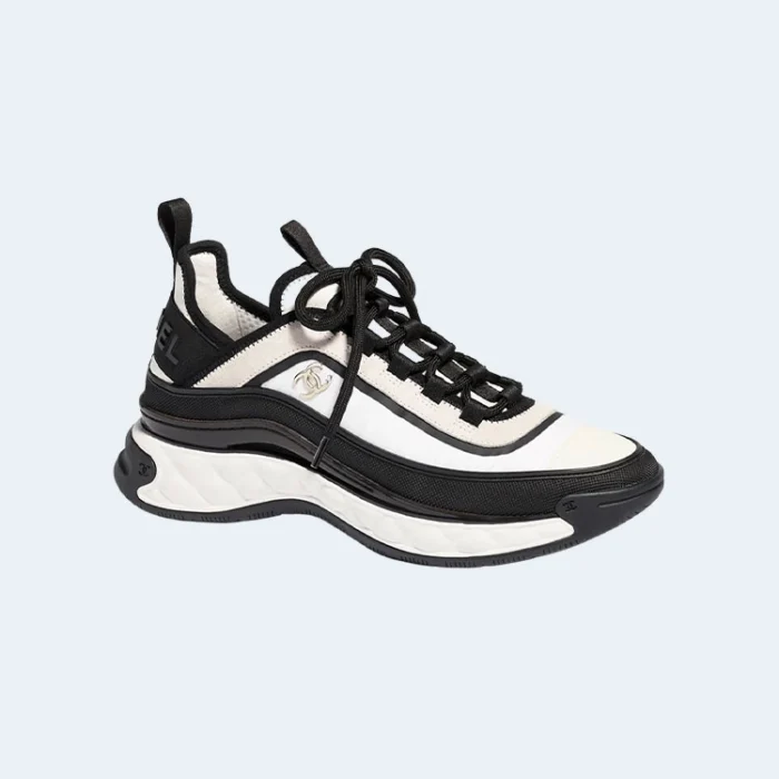 샤넬 믹스드 파이버 스니커즈 패브릭 카프스킨 레플리카 미러급 SA급 S급 고퀄리티 신발 운동화 [여성]