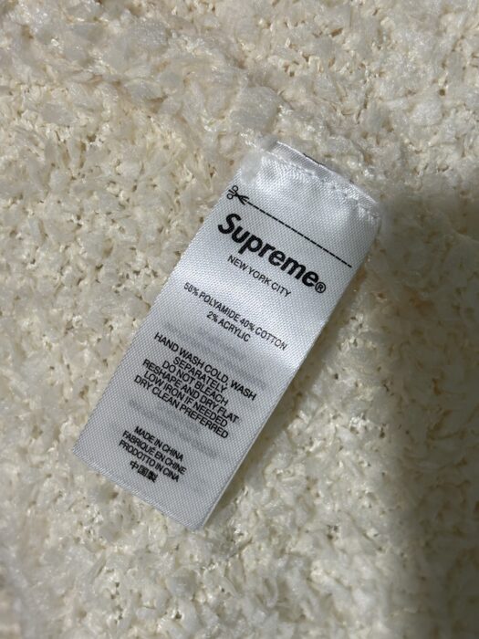 슈프림 위크5 Textured Arc Sweater 니트 베이지 레플리카 미러급 SA급 S급 고퀄리티 하이엔드 최상급 의류 [남성여성공용] - best 17