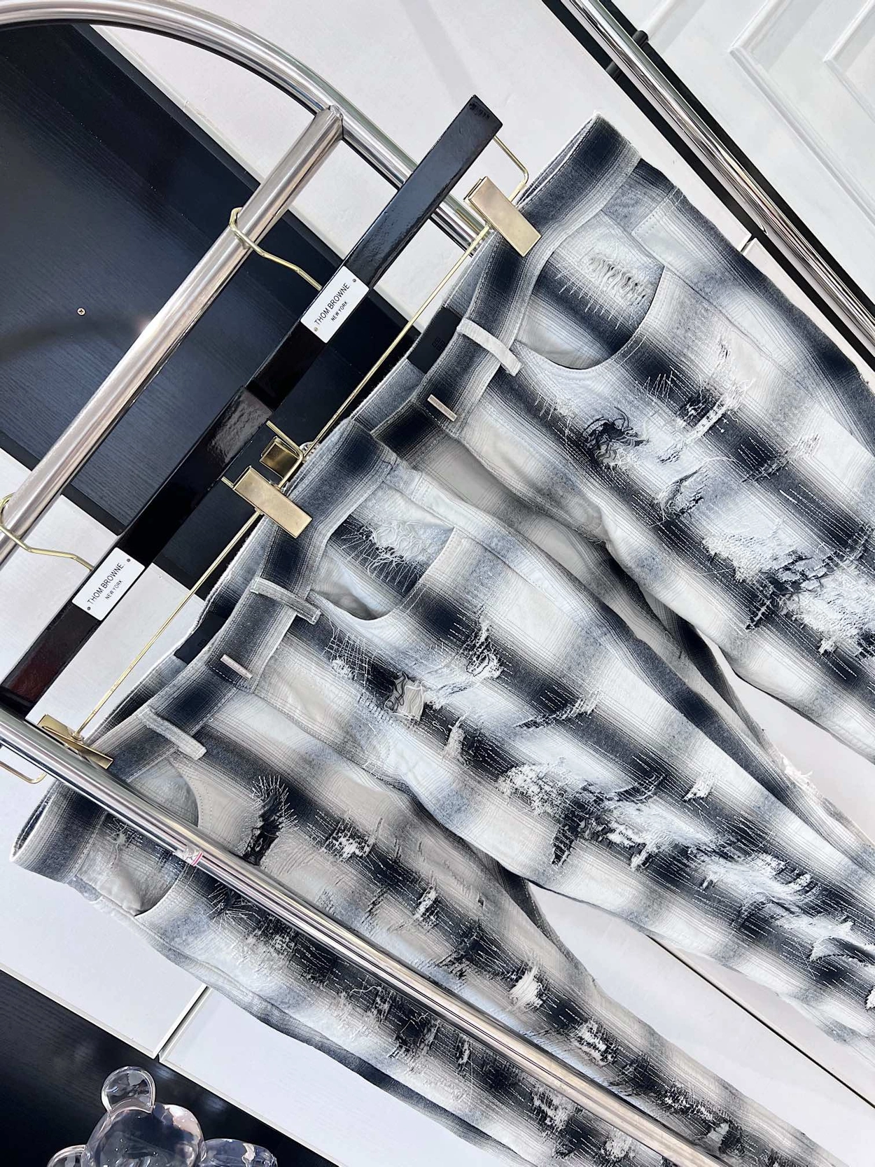 vg-지방시-레플리카-체크무늬-디스트럭션-팬츠-명품 레플리카 미러 SA급 (VG) 지방시 레플리카 체크무늬 디스트럭션 팬츠 12