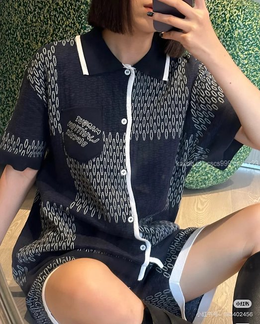 루이비통 반팔 카라 니트 집업 레플리카 미러급 SA급 S급 고퀄리티 의류 [남성여성공용] 최상급 하이엔드 - best 5