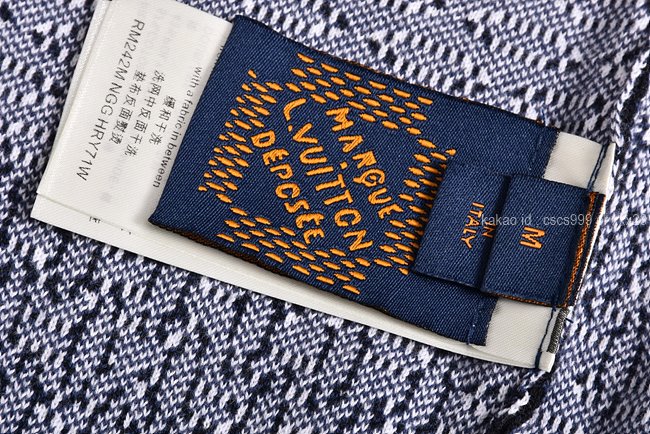 루이비통 반팔 카라 니트 집업 레플리카 미러급 SA급 S급 고퀄리티 의류 [남성여성공용] 최상급 하이엔드 - best 14