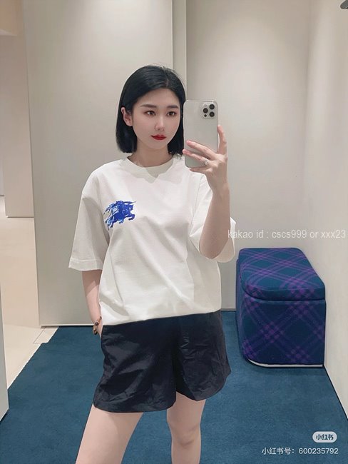 버버리 반팔 라운드 티셔츠 레플리카 미러급 SA급 S급 고퀄리티 의류 [남성여성공용] - best 2