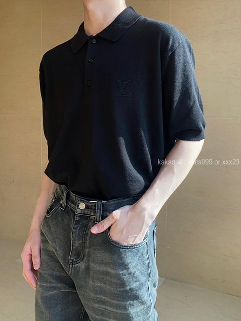 루이비통 반팔 카라티 레플리카 미러급 SA급 S급 고퀄리티 의류 [남성] 최상급 하이엔드 - best 8