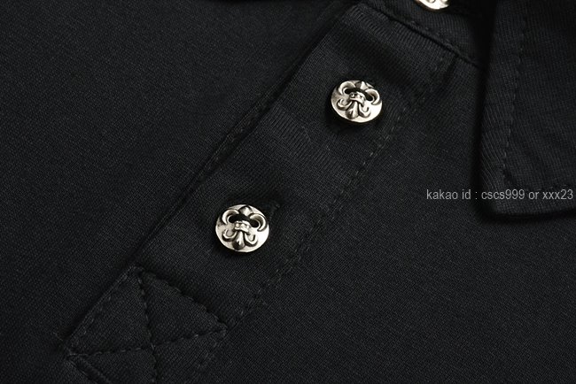 크롬하츠 반팔 카라 티셔츠 레플리카 미러급 SA급 S급 고퀄리티 의류 [남성여성공용] - best 11