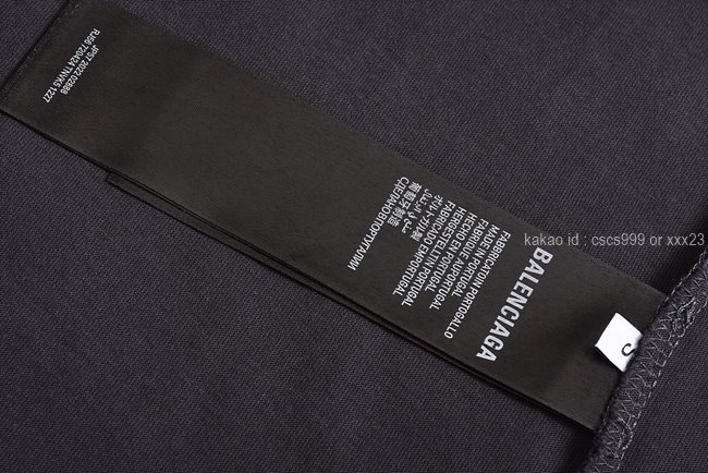 발렌시아가 반팔 라운드 티셔츠 레플리카 미러급 SA급 S급 고퀄리티 셀럽 의류 [남성여성공용] 최상급 하이엔드 - best 15