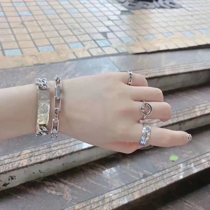 루이비통 모노그램 체인 팔찌 레플리카 미러급 SA급 S급 고퀄리티  [남성여성공용] 최상급 하이엔드 - best 4