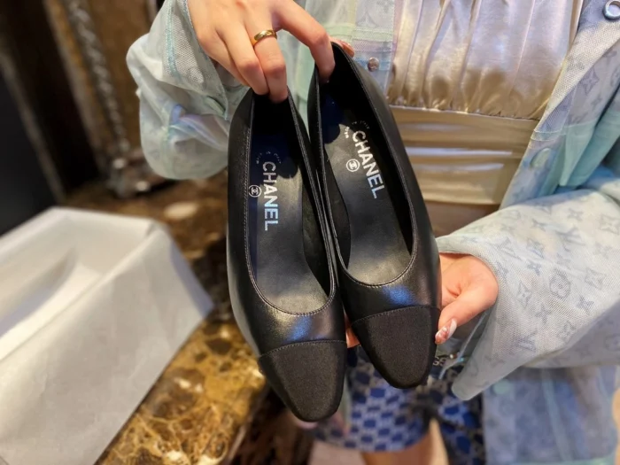 샤넬 CC로고 더블캡토 청키 펌프스 힐 올검 레플리카 미러급 SA급 S급 고퀄리티 신발 구두 [여성] 최상급 하이엔드 - thebest 6