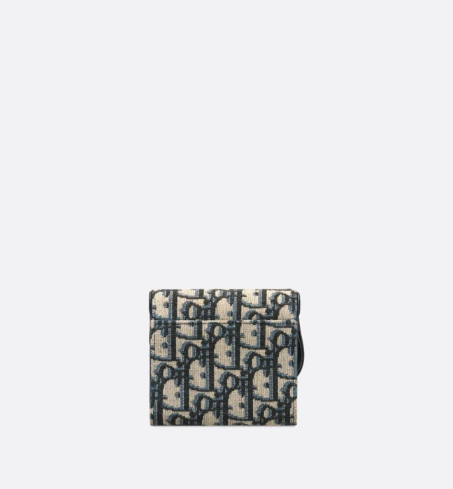 디올 새들 로투스 지갑 블루 레플리카 미러급 SA급 S급 고퀄리티 월렛 [여성] 3