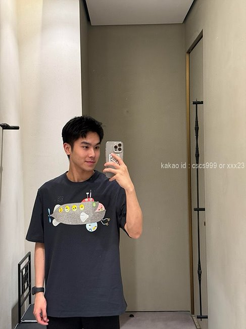 로에베 반팔 라운드 티셔츠 미러급 SA급 S급 고퀄리티 의류 [남성여성공용] 최상급 하이엔드 - best 3