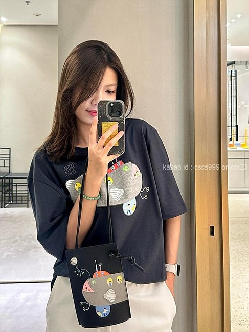 로에베 반팔 라운드 티셔츠 미러급 SA급 S급 고퀄리티 의류 [남성여성공용] 최상급 하이엔드 - best 6