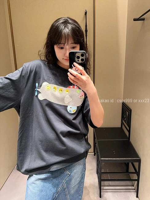 로에베 반팔 라운드 티셔츠 미러급 SA급 S급 고퀄리티 의류 [남성여성공용] 최상급 하이엔드 - best 7