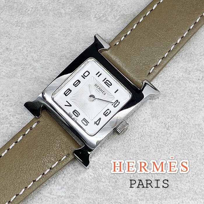 에르메스 H 아워 시계 레플리카 미러급 SA급 S급 고퀄리티 워치 [여성] - best 3