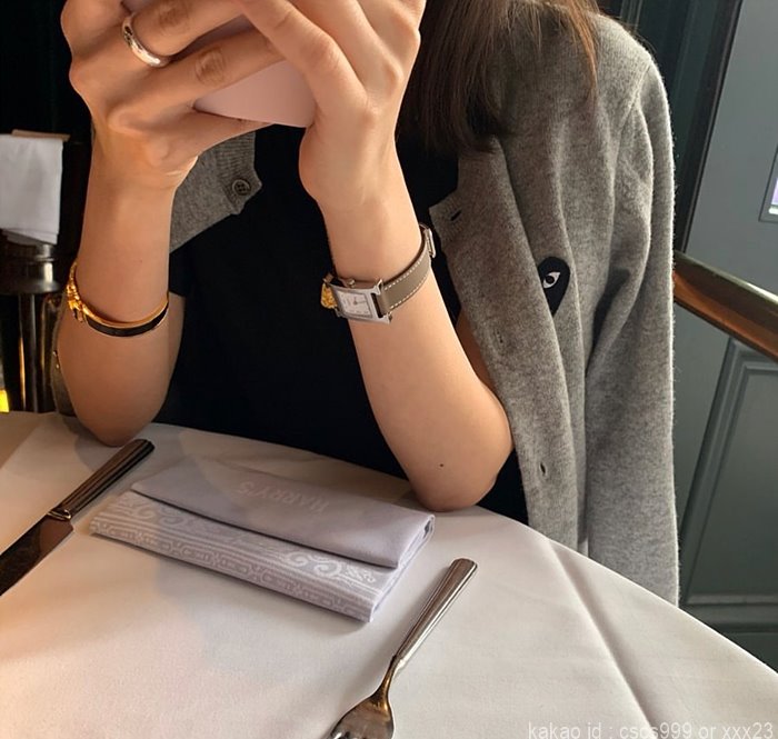 에르메스 H 아워 시계 레플리카 미러급 SA급 S급 고퀄리티 워치 [여성] - best 16