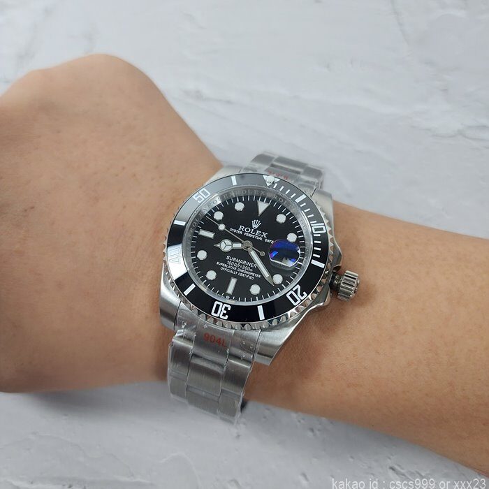 로렉스-서브마리너-블랙다이얼-41mm-글라인드락-버전-시계-레플리카-명품 레플리카 미러 SA급 로렉스 서브마리너 블랙다이얼 41mm 글라인드락 버전 시계 레플리카 미러급 SA급 S급 고퀄리티 롤렉스 워치 - best 24