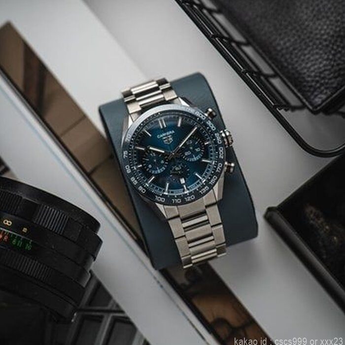 태그호이어 까레라 칼리브 02 스포츠 블루다이얼 시계 레플리카 미러급 SA급 S급 고퀄리티 워치 최상급 하이엔드 - best 13