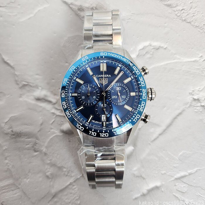 태그호이어 까레라 칼리브 02 스포츠 블루다이얼 시계 레플리카 미러급 SA급 S급 고퀄리티 워치 최상급 하이엔드 - best 15