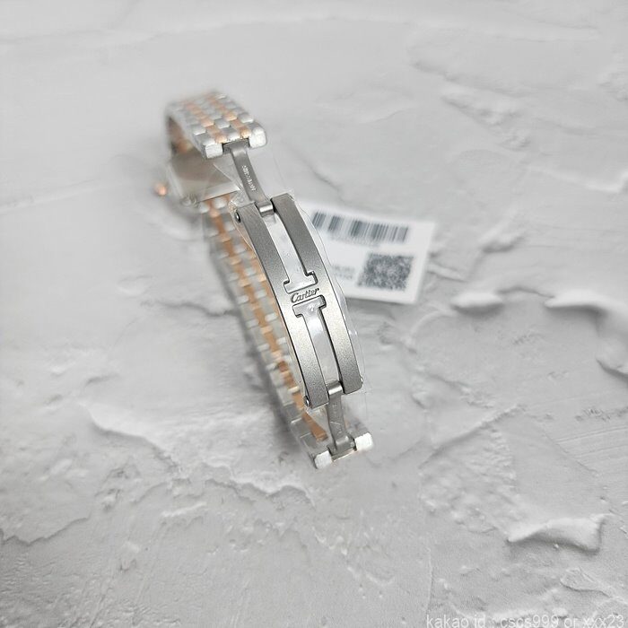 까르띠에 팬더 드 까르띠에 워치 로즈골드 콤비 다이아 시계 레플리카 미러급 SA급 S급 고퀄리티 워치 [여성]-best 13