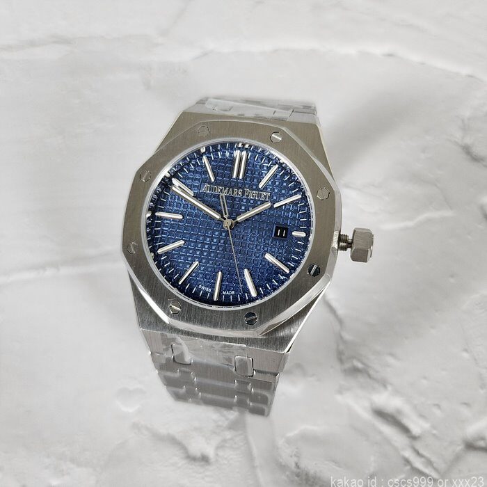 오데마피게 로얄오크 청판 스틸 15510 시계 레플리카 미러급 SA급 S급 고퀄리티 워치 - best 9