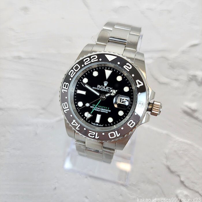 로렉스 GMT-마스터 2 블랙&그레이 시계 레플리카 미러급 SA급 S급 고퀄리티 롤렉스 워치 - best 5