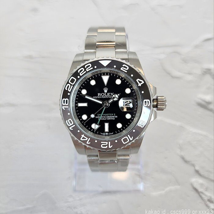 로렉스 GMT-마스터 2 블랙&그레이 시계 레플리카 미러급 SA급 S급 고퀄리티 롤렉스 워치 - best 7