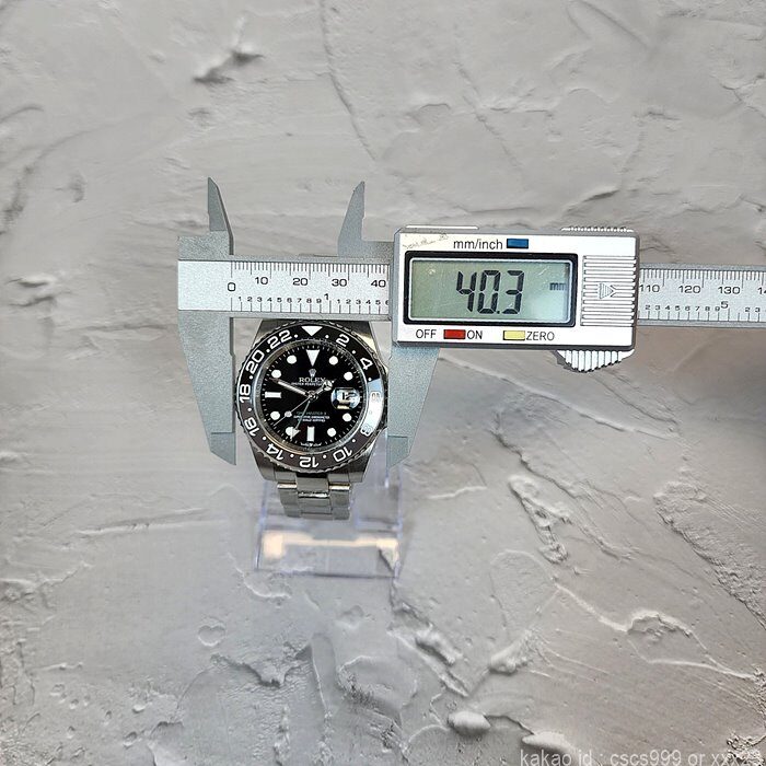 로렉스 GMT-마스터 2 블랙&그레이 시계 레플리카 미러급 SA급 S급 고퀄리티 롤렉스 워치 - best 8