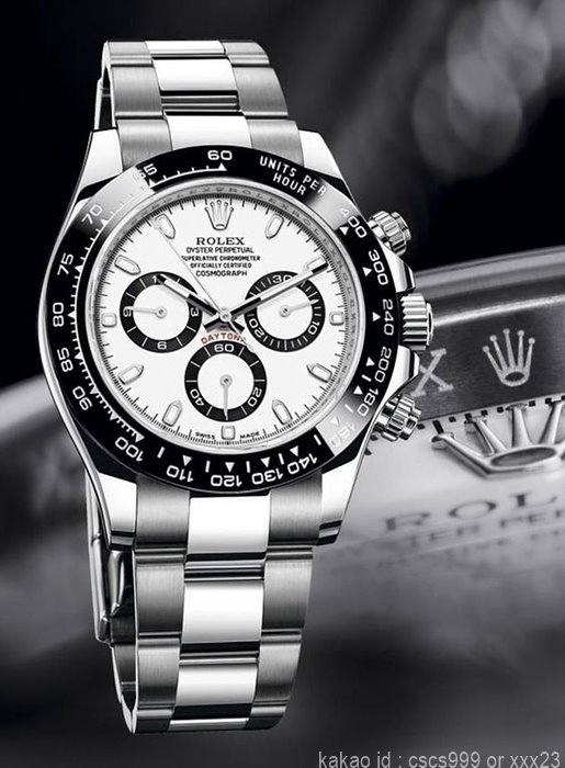 로렉스 데이토나 화이트다이얼 시계 레플리카 미러급 SA급 S급 고퀄리티 롤렉스 워치 - best 2