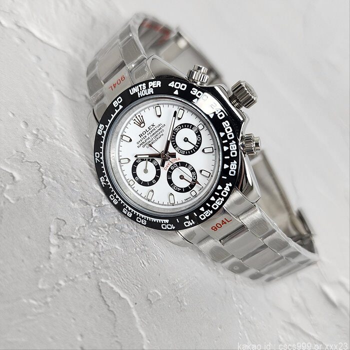 로렉스 데이토나 화이트다이얼 시계 레플리카 미러급 SA급 S급 고퀄리티 롤렉스 워치 - best 14