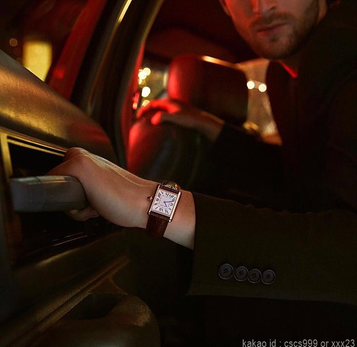 까르띠에 탱크솔로 핑크골드 시계 레플리카 미러급 SA급 S급 고퀄리티 워치 - best 4