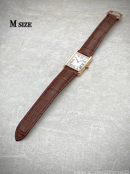 까르띠에 탱크솔로 핑크골드 시계 레플리카 미러급 SA급 S급 고퀄리티 워치 - best 15