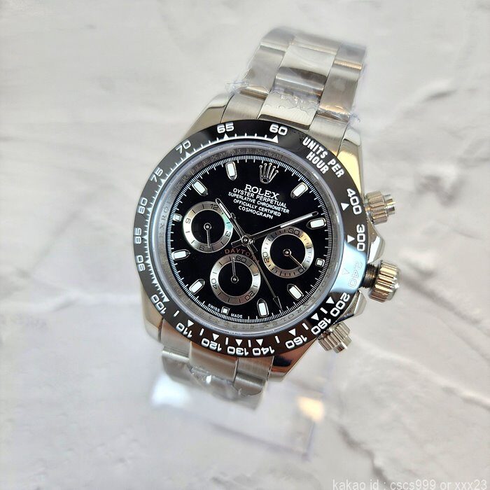 로렉스 데이토나 블랙다이얼 시계 레플리카 미러급 SA급 S급 고퀄리티 롤렉스 워치 - best 7