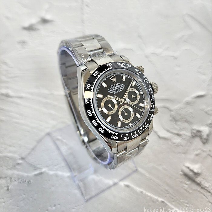 로렉스 데이토나 블랙다이얼 시계 레플리카 미러급 SA급 S급 고퀄리티 롤렉스 워치 - best 8