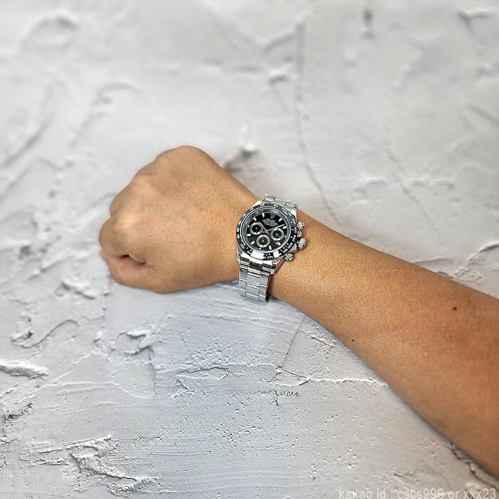 로렉스 데이토나 블랙다이얼 시계 레플리카 미러급 SA급 S급 고퀄리티 롤렉스 워치 - best 19