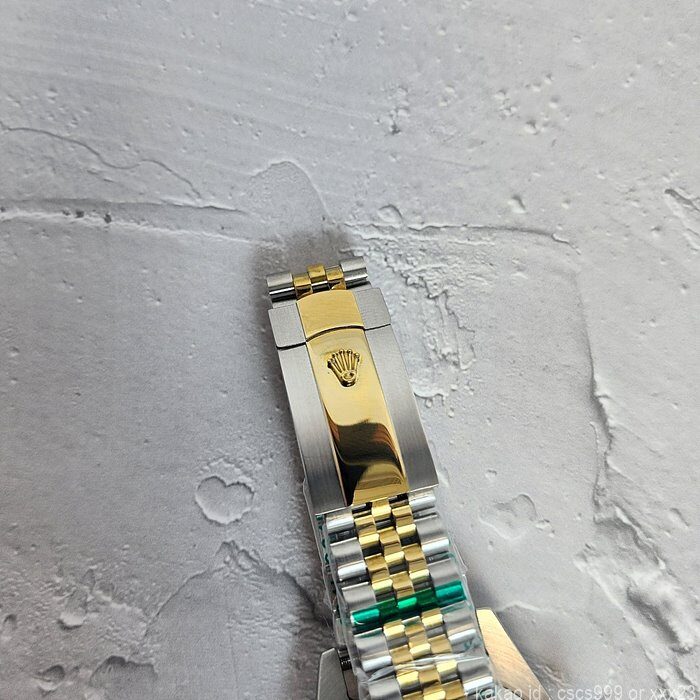 로렉스 데이저스트 골드 다이아콤비 41mm 시계 레플리카 미러급 SA급 S급 고퀄리티 롤렉스 워치 - best 15