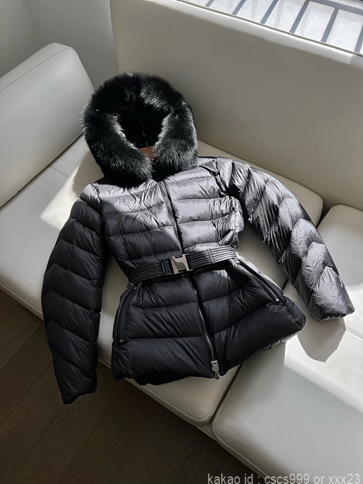 몽클레어 큐피돈 다운 벨트 롱 자켓 블랙 패딩 레플리카 미러급 SA급 S급 고퀄리티 후드 점퍼 [여성] - best 6