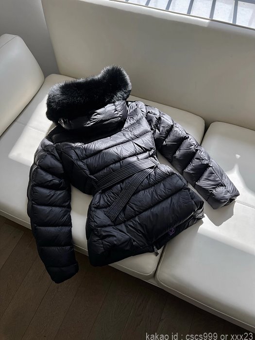 몽클레어 큐피돈 다운 벨트 롱 자켓 블랙 패딩 레플리카 미러급 SA급 S급 고퀄리티 후드 점퍼 [여성] - best 8