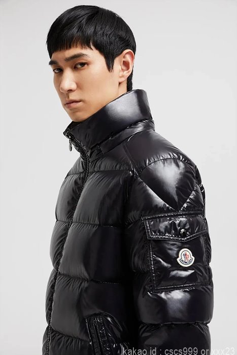 몽클레어 마야 쇼트 다운 재킷 블랙 패딩 레플리카 미러급 SA급 S급 고퀄리티 후드 점퍼 [남성] 3