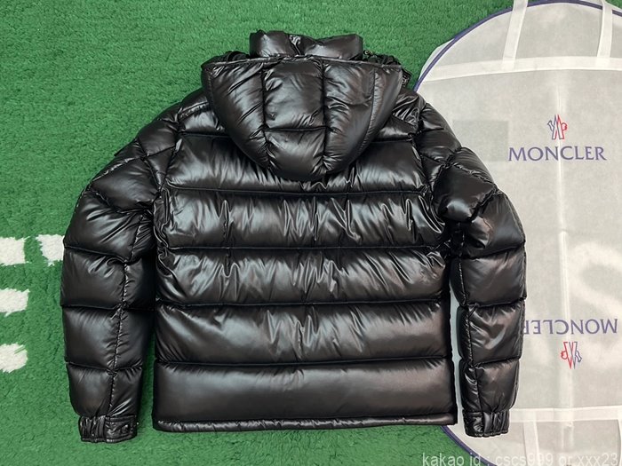 몽클레어 마야 쇼트 다운 재킷 블랙 패딩 레플리카 미러급 SA급 S급 고퀄리티 후드 점퍼 [남성] 7