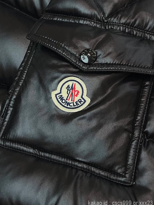 몽클레어 마야 쇼트 다운 재킷 블랙 패딩 레플리카 미러급 SA급 S급 고퀄리티 후드 점퍼 [남성] 9