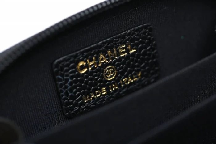 샤넬 보이 카드지갑 지퍼돌이 캐비어 지갑 레플리카 미러급 SA급 S급 고퀄리티  [여성] - best 9