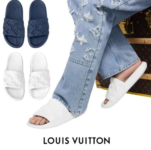 루이비통 (5 color) 워터프론트 모노그램 슬리퍼 레플리카 미러급 SA급 S급 고퀄리티 최상급 하이엔드 신발 [남성여성공용] 3
