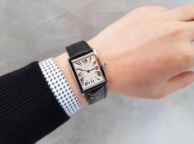 까르띠에 탱크 (3 size) 머스트 솔로 시계 레플리카 미러급 SA급 S급 고퀄리티 최상급 하이엔드 워치 [남성여성공용] 5