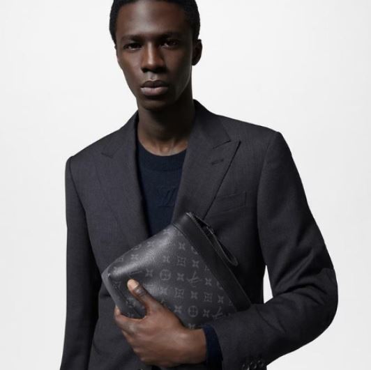 루이비통 포쉐트 보야주 수플 클러치백 M82543 모노그램 이클립스 레플리카 미러급 SA급 S급 고퀄리티 최상급 하이엔드 파우치백 가방 [남성여성공용] best 4